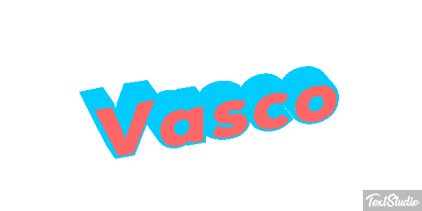 Vasco Effetto testo