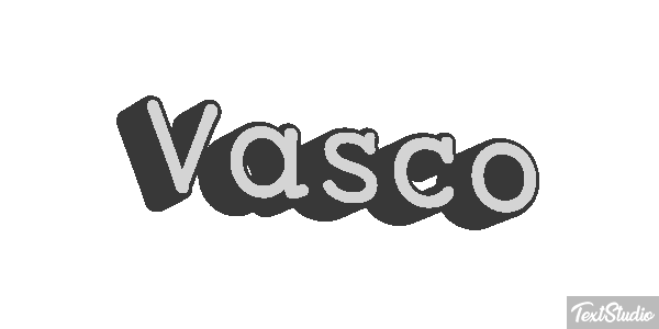Vasco Effetto testo