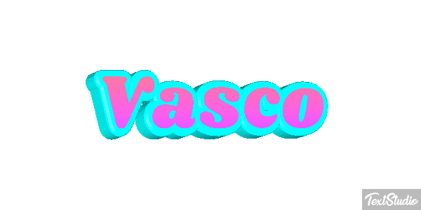 Vasco Effetto testo