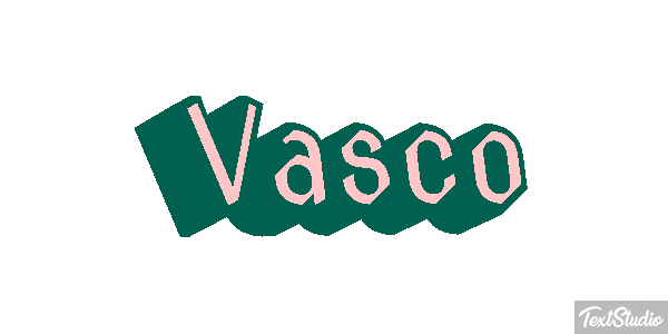 Vasco Effetto testo