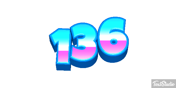 136 Text effect