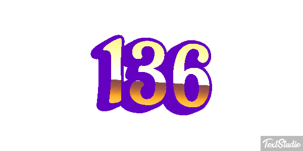 136 Text effect