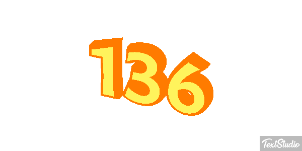 136 Text effect
