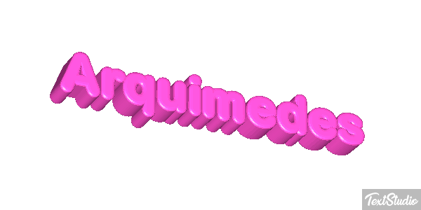 Arquimedes Efecto de texto