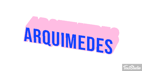 Arquimedes Efecto de texto