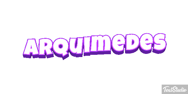 Arquimedes Efecto de texto