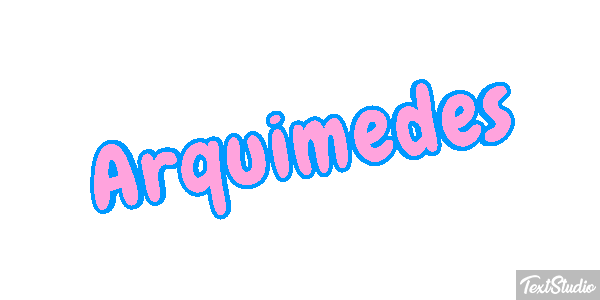 Arquimedes Efecto de texto