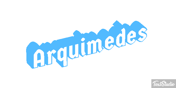 Arquimedes Efecto de texto