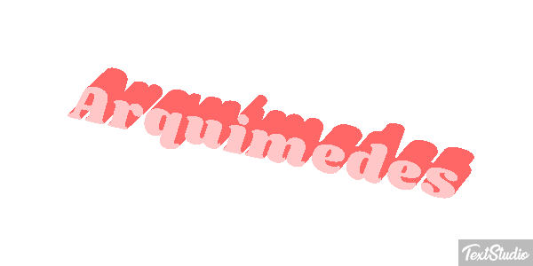 Arquimedes Efecto de texto