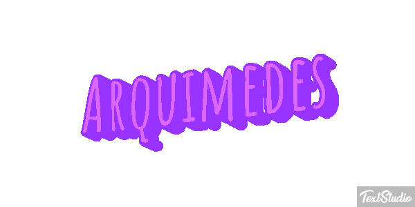Arquimedes Efecto de texto