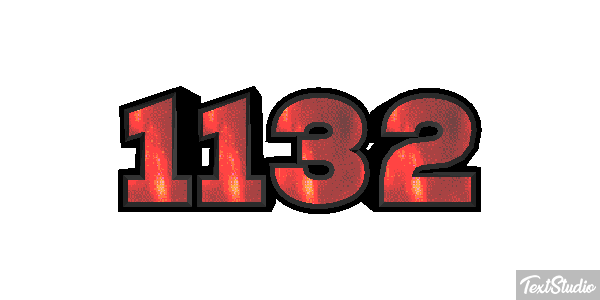 1132 Text effect