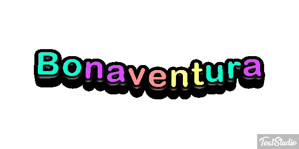 Bonaventura テキスト効果
