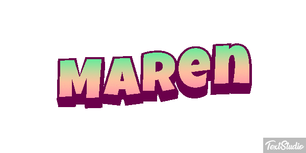 Maren Text effect