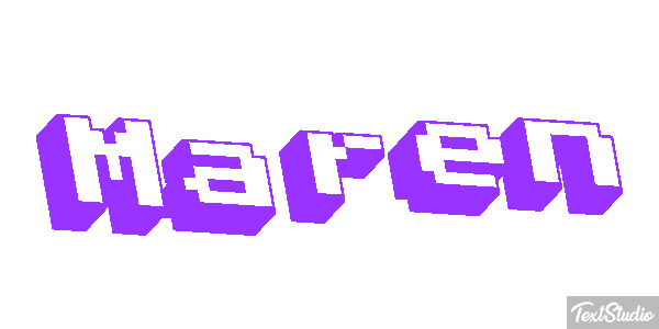 Maren Text effect