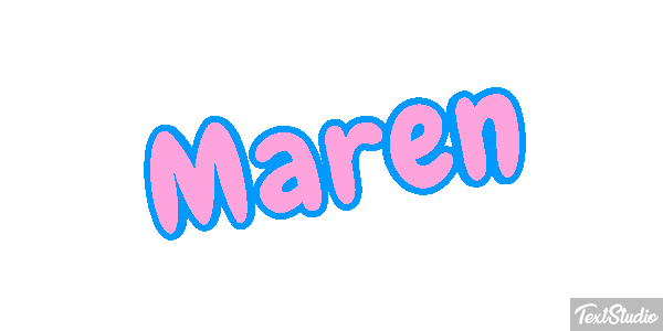 Maren Text effect