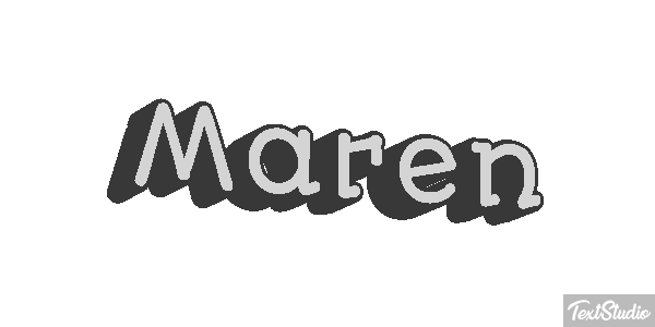 Maren Text effect