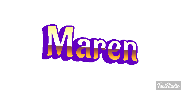 Maren Text effect