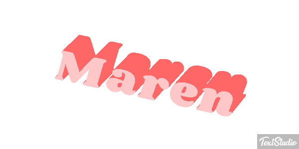 Maren Text effect