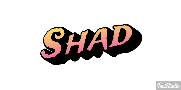 Shad Text effect
