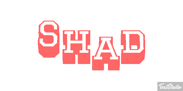 Shad Text effect