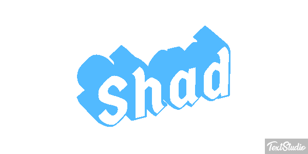 Shad Text effect