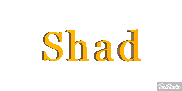 Shad Text effect
