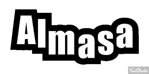 Almasa Effet de texte