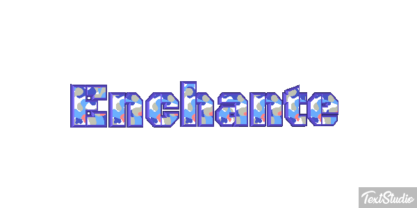 Enchanté Effet de texte