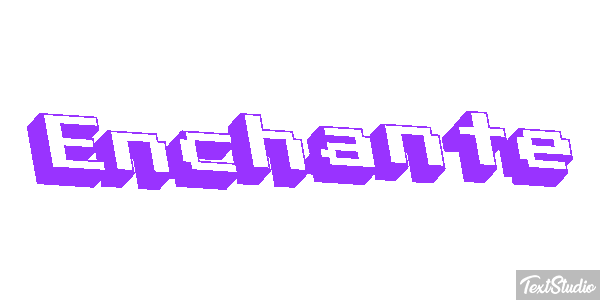 Enchanté Effet de texte