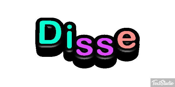 Disse Efekt tekstowy