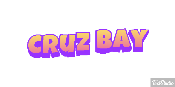 Cruz Bay Effetto testo