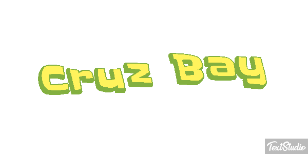 Cruz Bay Effetto testo