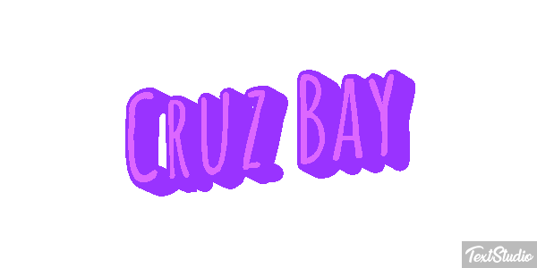 Cruz Bay Effetto testo