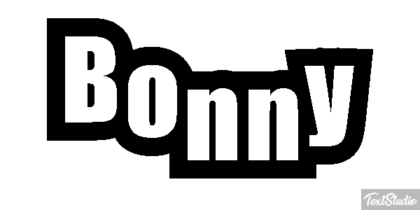 Bonny Efekt tekstowy