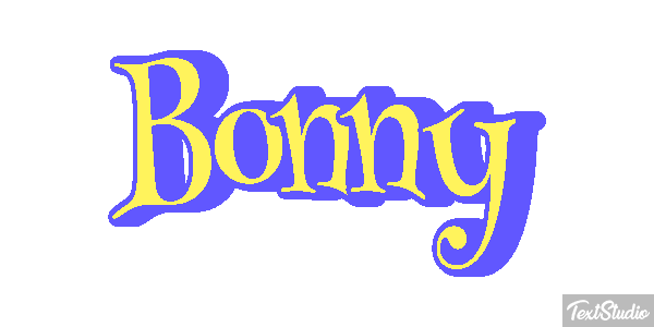 Bonny Efekt tekstowy