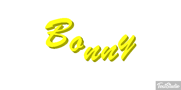 Bonny Efekt tekstowy