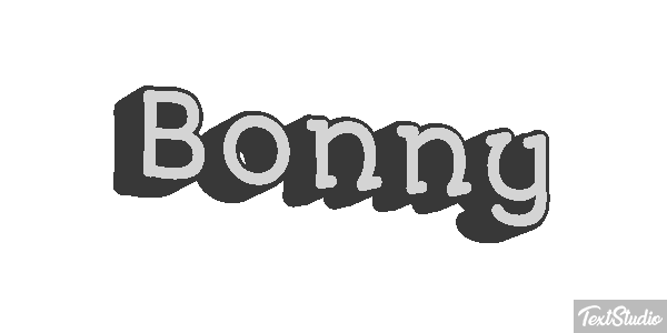 Bonny Efekt tekstowy