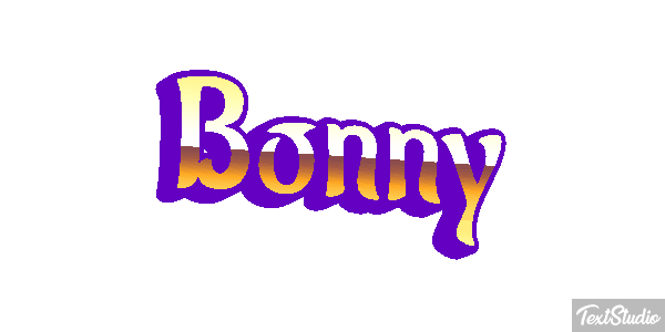 Bonny Efekt tekstowy