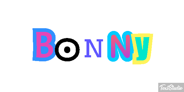 Bonny Efekt tekstowy