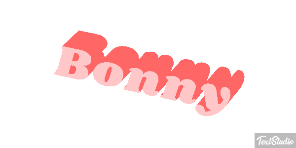 Bonny Efekt tekstowy