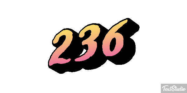 236 テキスト効果