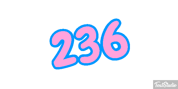 236 テキスト効果