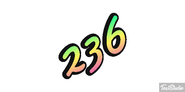 236 テキスト効果