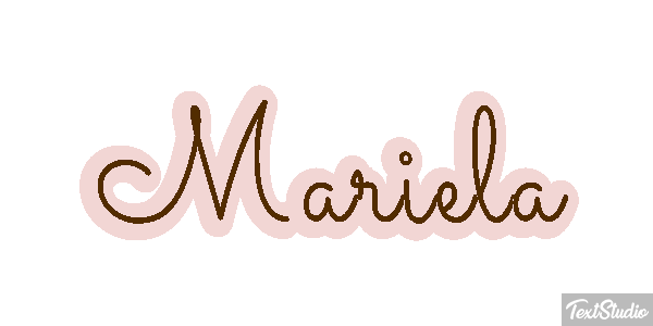 Mariela Efecto de texto