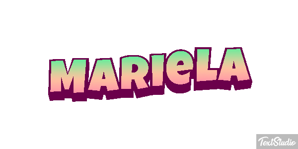 Mariela Efecto de texto