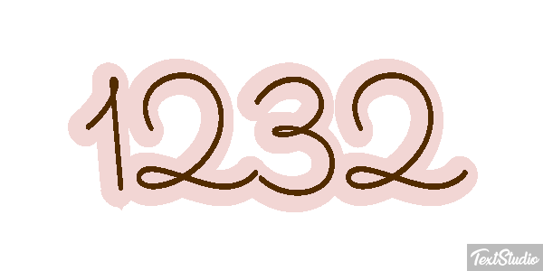 1232 Текстовый эффект