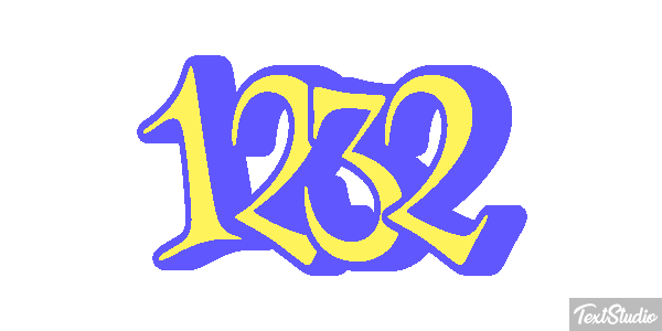 1232 Текстовый эффект