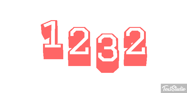 1232 Текстовый эффект