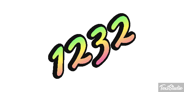1232 Текстовый эффект
