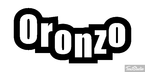 Oronzo Effetto testo